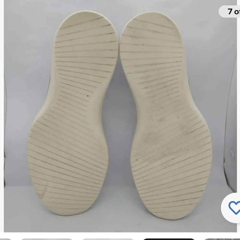 Allbirds Merino Wool Runners Casual Sneakers Shoes Grey Orange Size 10 - Picture 9 of 10